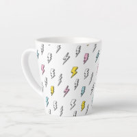 Cute Doodle Lightning Bolt Pattern