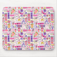 Cute Doodle Manicure Pattern