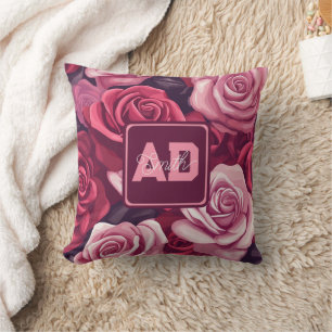 Cute Dorm Decor Rose Keepsake Pillow