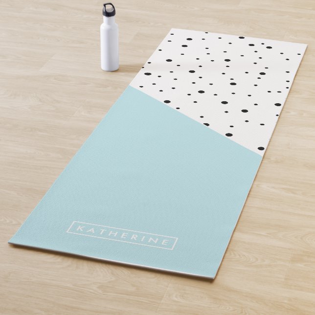 Cute Dots Pattern Yoga Mat (In Situ)