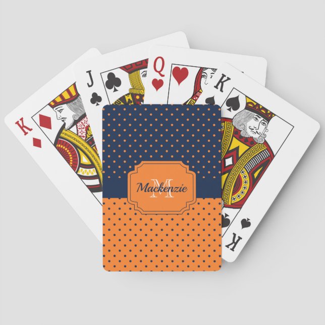 Cute Dots Playing Cards (Back)