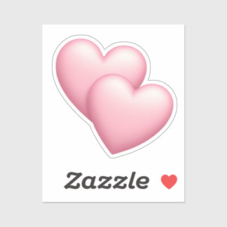 Cute Double Pink Hearts Emoji 