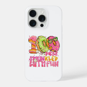 Cute Doughnut 100 Days Sprinkled With Fun School iPhone 15 Pro Case