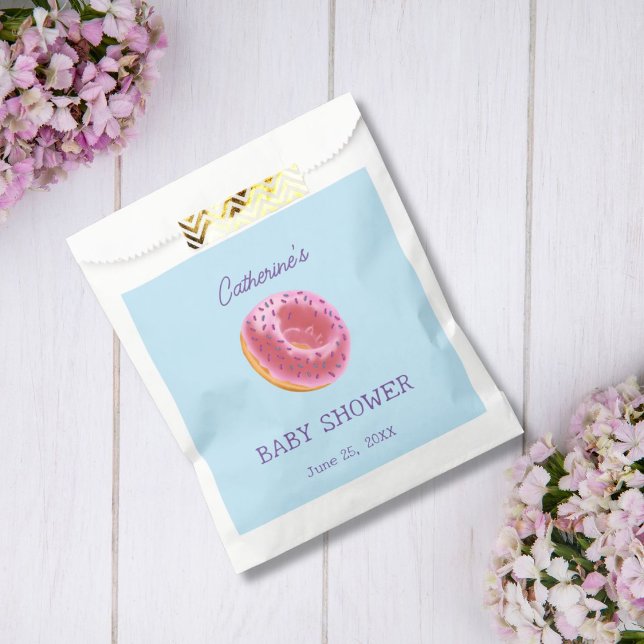 Cute Doughnut Baby Shower Favour Bags (Creator Uploaded)