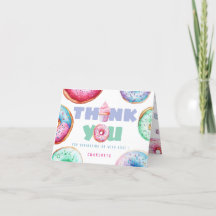 Cute Doughnut Custom Message Kids Birthday Girl Ph