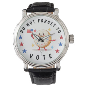 Cute Doughnut Do not Forget to Vote - USA Election Watch