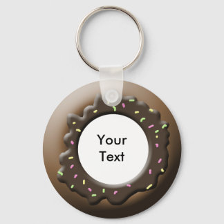 Cute Doughnut Key Ring