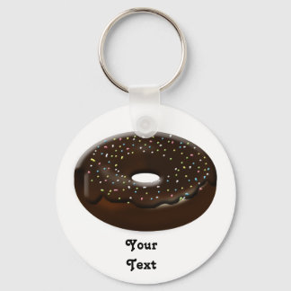 Cute Doughnut Key Ring