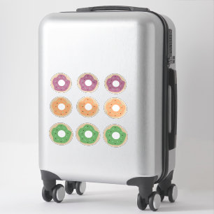 Cute Doughnut Sprinkles Frosting Bakery Sticker
