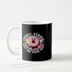 Cute Doughnut With Pencil Fun Back To School Coffee Mug