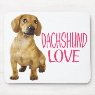 Cute Doxin Wiener Puppy Dog Lover Gift Dachshund Mouse Mat
