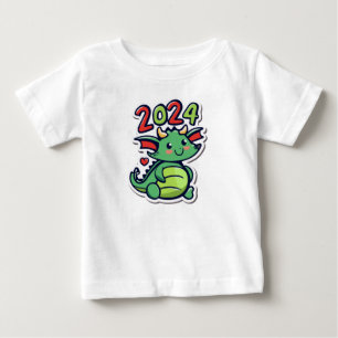Cute Dragon 2024 Baby T-Shirt