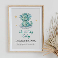 Cute Dragon Don't say Baby