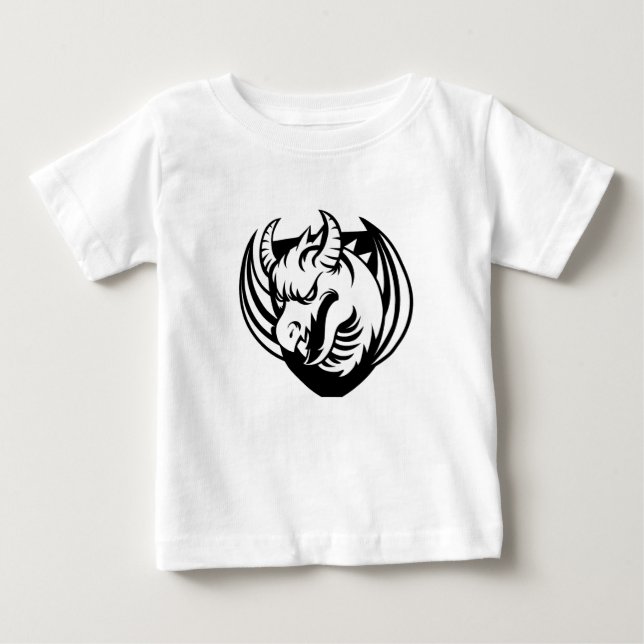 Cute Dragon Fantasy Shirt for Baby (Front)