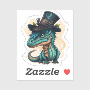 Cute Dragon in a Top Hat