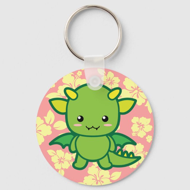 Cute Dragon Key Ring (Front)