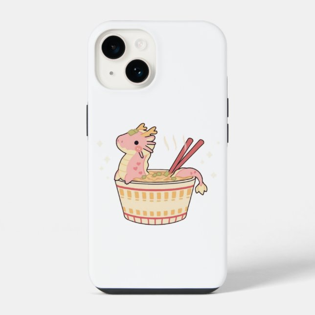 Cute Dragon Ramen Case-Mate iPhone Case (Back)
