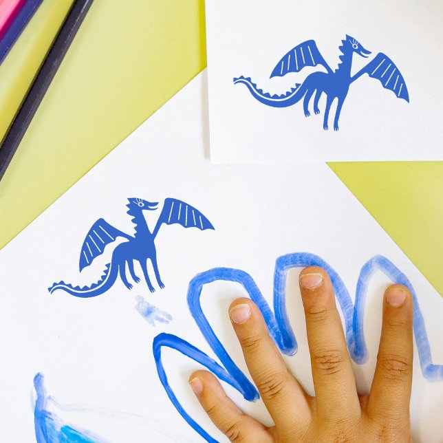 Cute Dragon Stamp | Smiling Pose (Creator Uploaded)