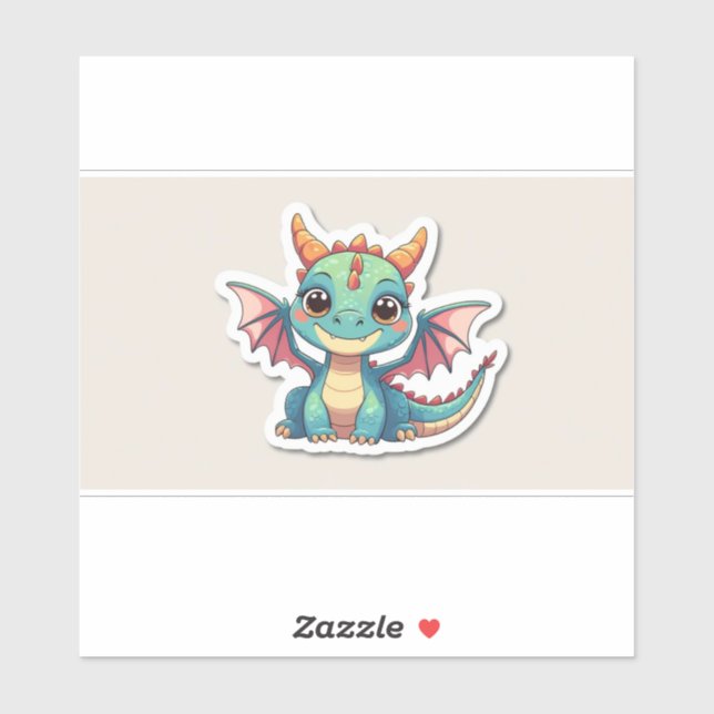 Cute dragon Sticker (Sheet)