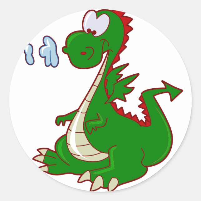 Cute Dragon Stickers (Front)