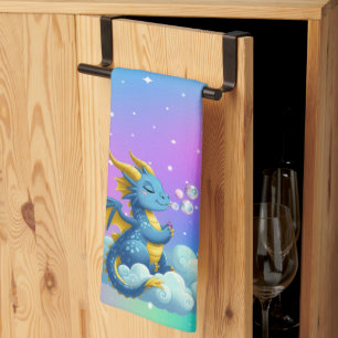 Cute Dragon/Whimsical Tea Towel