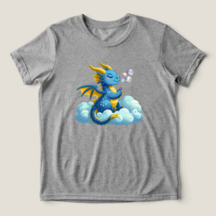Cute Dragon/Whimsical Tri-Blend Shirt
