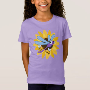 Cute Dragonfly and Bees T-Shirt