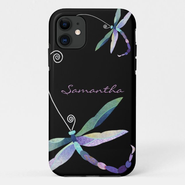 Cute Dragonfly Case-Mate iPhone Case (Back)