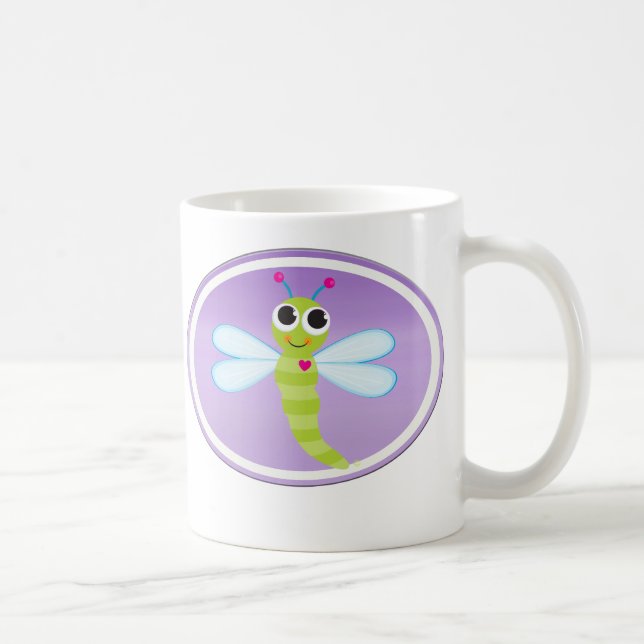 Cute Dragonfly Mug (Right)