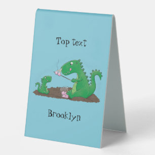 Cute dragons roasting marshmallows cartoon