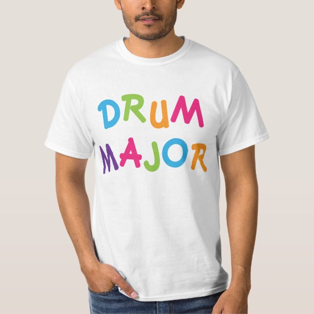 Cute Drum Major Toon T-Shirt (Front)