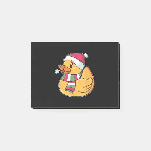 Cute Dub Duck Christmas Post-it Notes (Front)