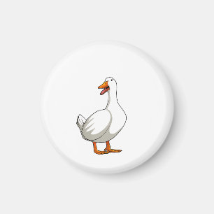 Cute Duck Design Men Waterfowl Bird Pet Duck Lover Magnet