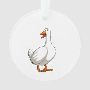 Cute Duck Design Men Waterfowl Bird Pet Duck Lover Ornament
