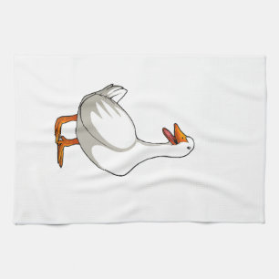 Cute Duck Design Men Waterfowl Bird Pet Duck Lover Tea Towel