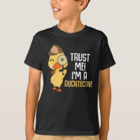 Cute Duck Detective Animal Humour Duck Lover