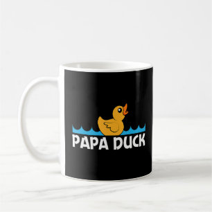 Cute Duck For Men Dad Boys Aquatic Bird Animal Coffee Mug