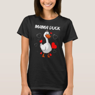 Cute Duck For Women Girls Mum Duck Farmer Farm T-Shirt