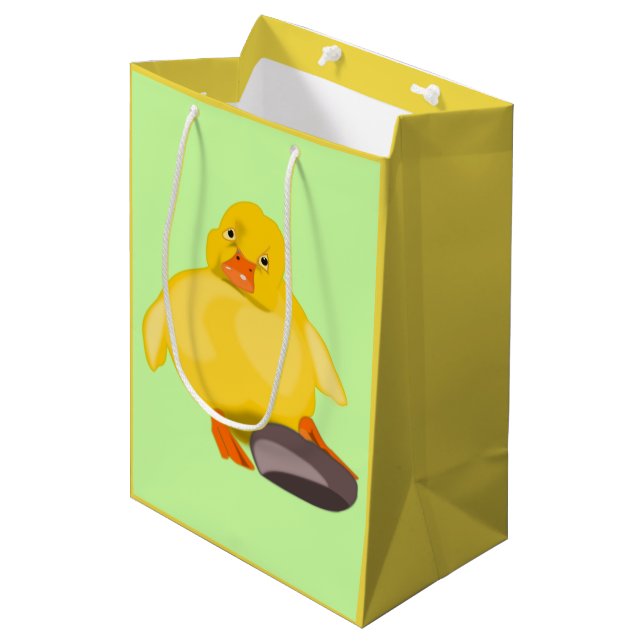 Cute Duck Gift Bag (Front Angled)