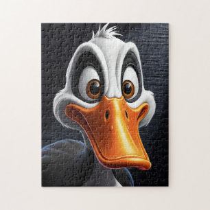 Cute duck. jigsaw puzzle