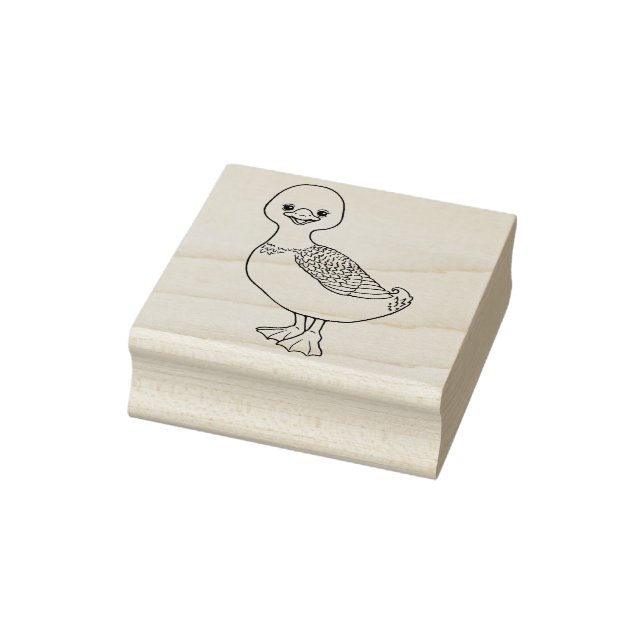 Cute Duck Rubber Stamp (Stamp)