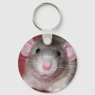 Cute Dumbo Rat Key Ring