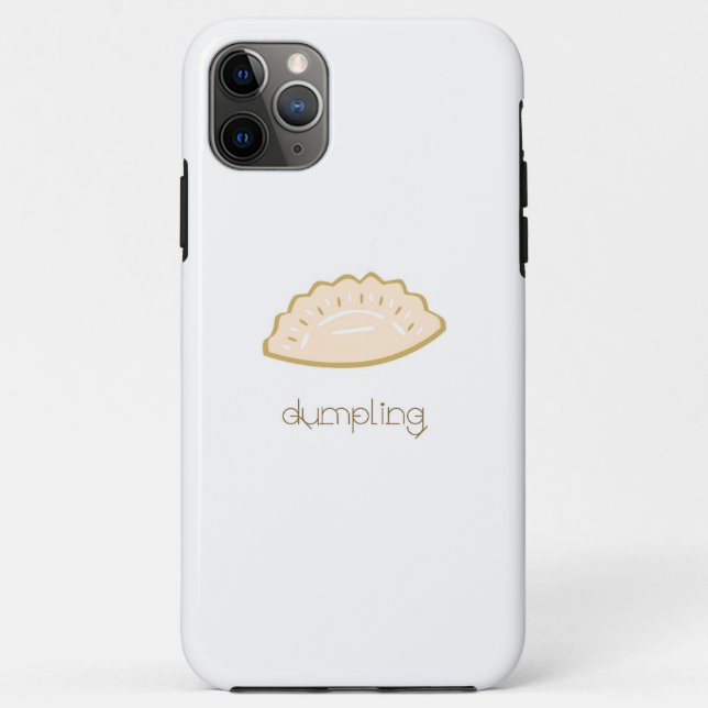 Cute Dumpling iPhone Case (Back)