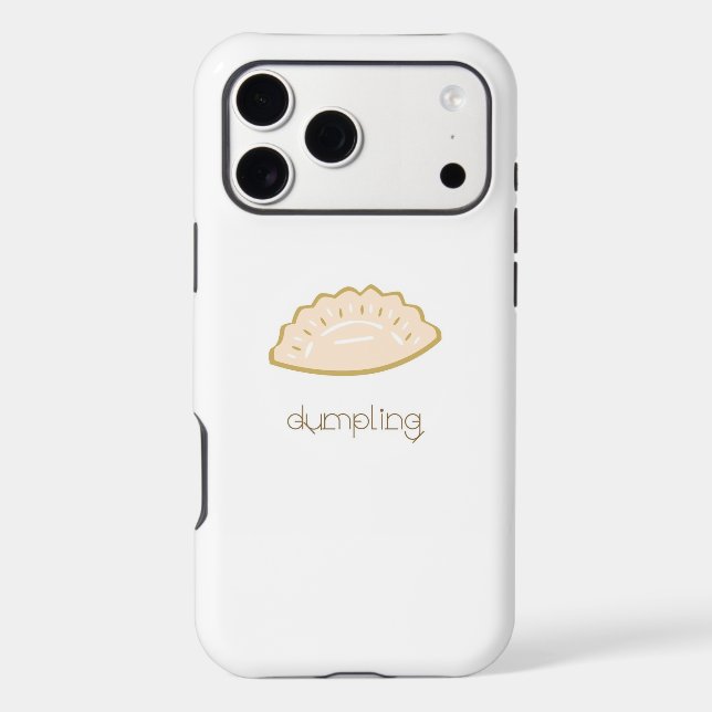 Cute Dumpling iPhone Case (Back)