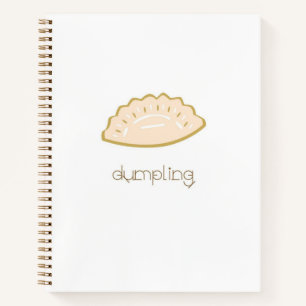Cute Dumpling Notebook