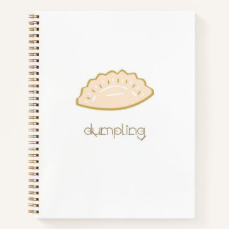 Cute Dumpling Notebook