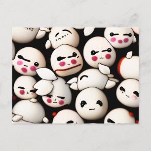 Cute Dumplings Postcard