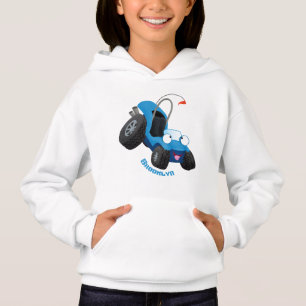 Cute dune buggy off road vehicle cartoon