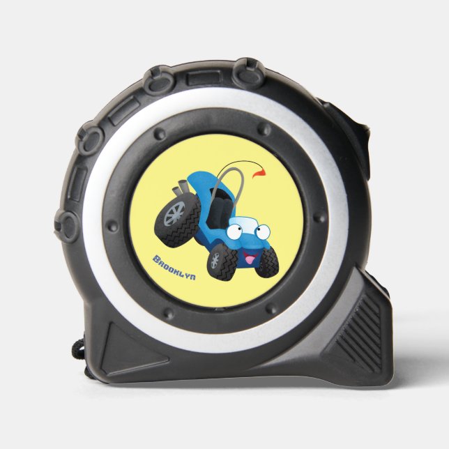 Cute dune buggy off road vehicle cartoon 1 (Front)