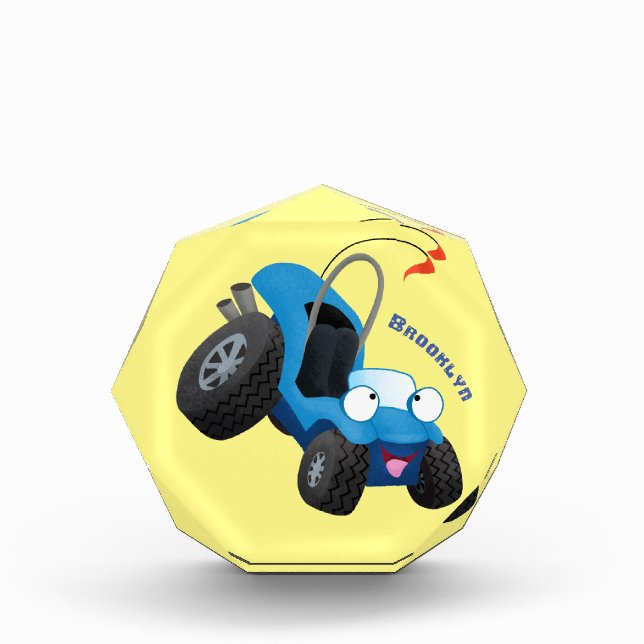 Cute dune buggy off road vehicle cartoon  photo block (Front)